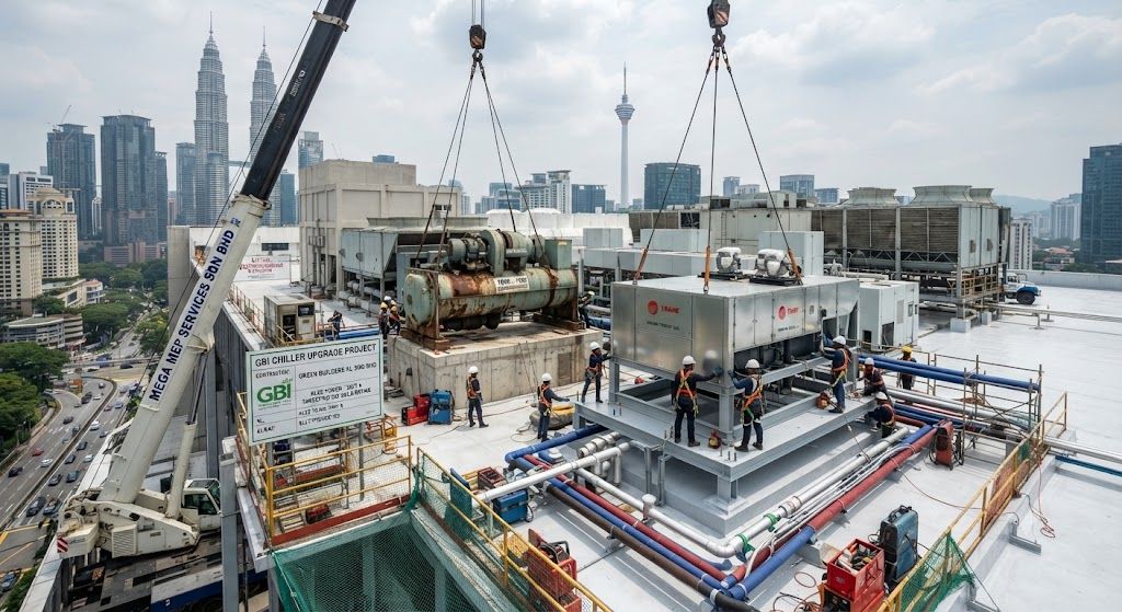 Green building chiller upgrade contractor KL