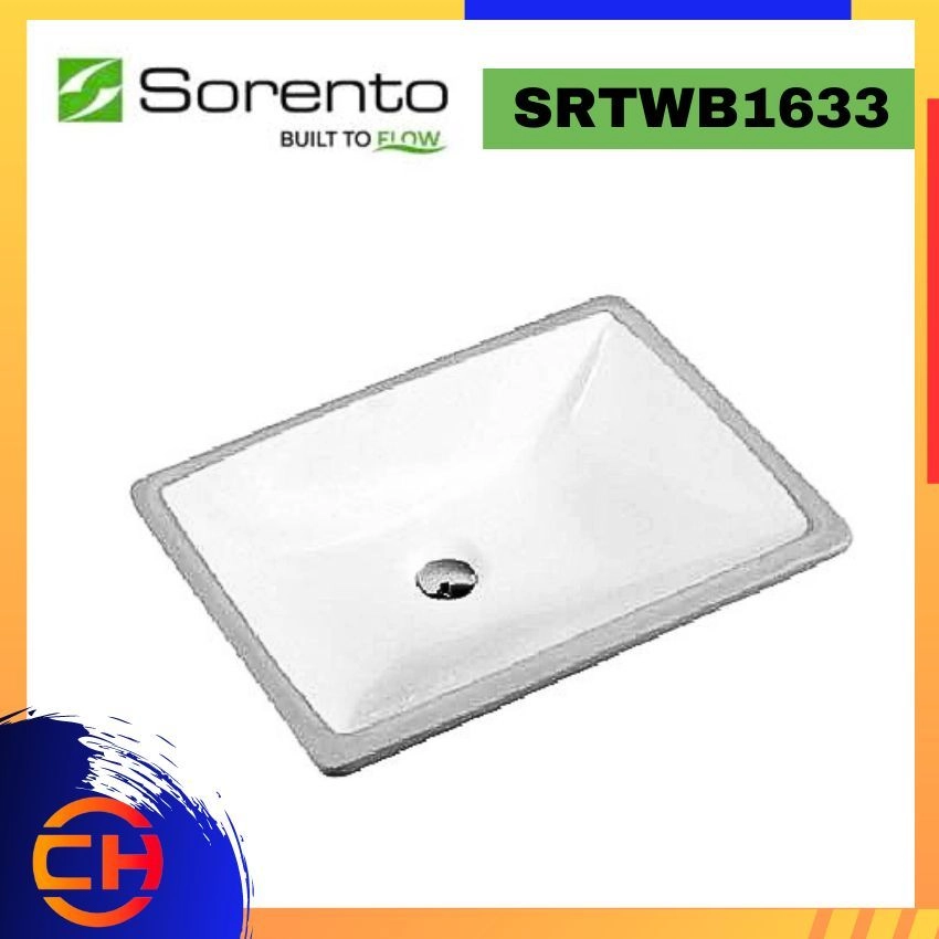 SORENTO UNDERMOUNT / UNDER COUNTER BASINS SRTWB1633 ( L515xW380xH190mm )