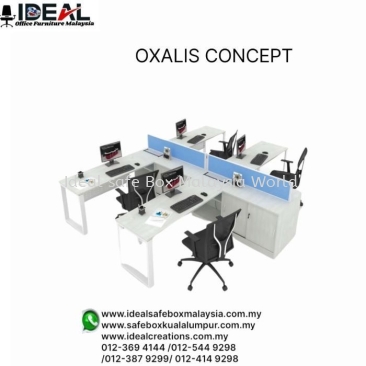Office Workstation Table Oxalis Concept