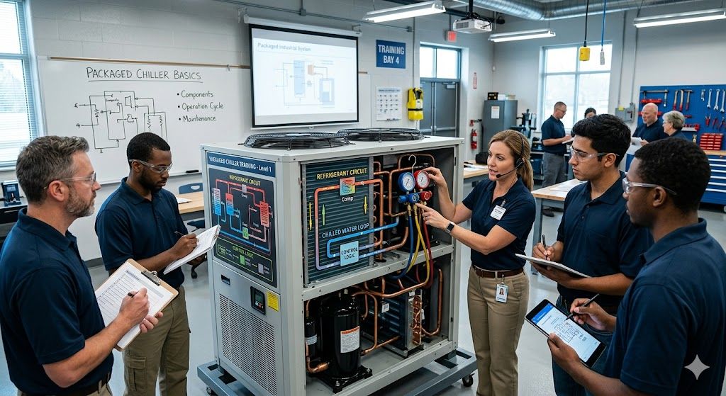 Packaged chiller system training for beginners