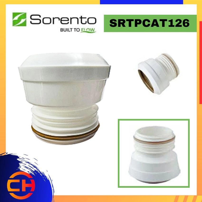 SORENTO WATER CLOSET PARTS & ACCESSORIES SRTPCAT126 Straight Connector 