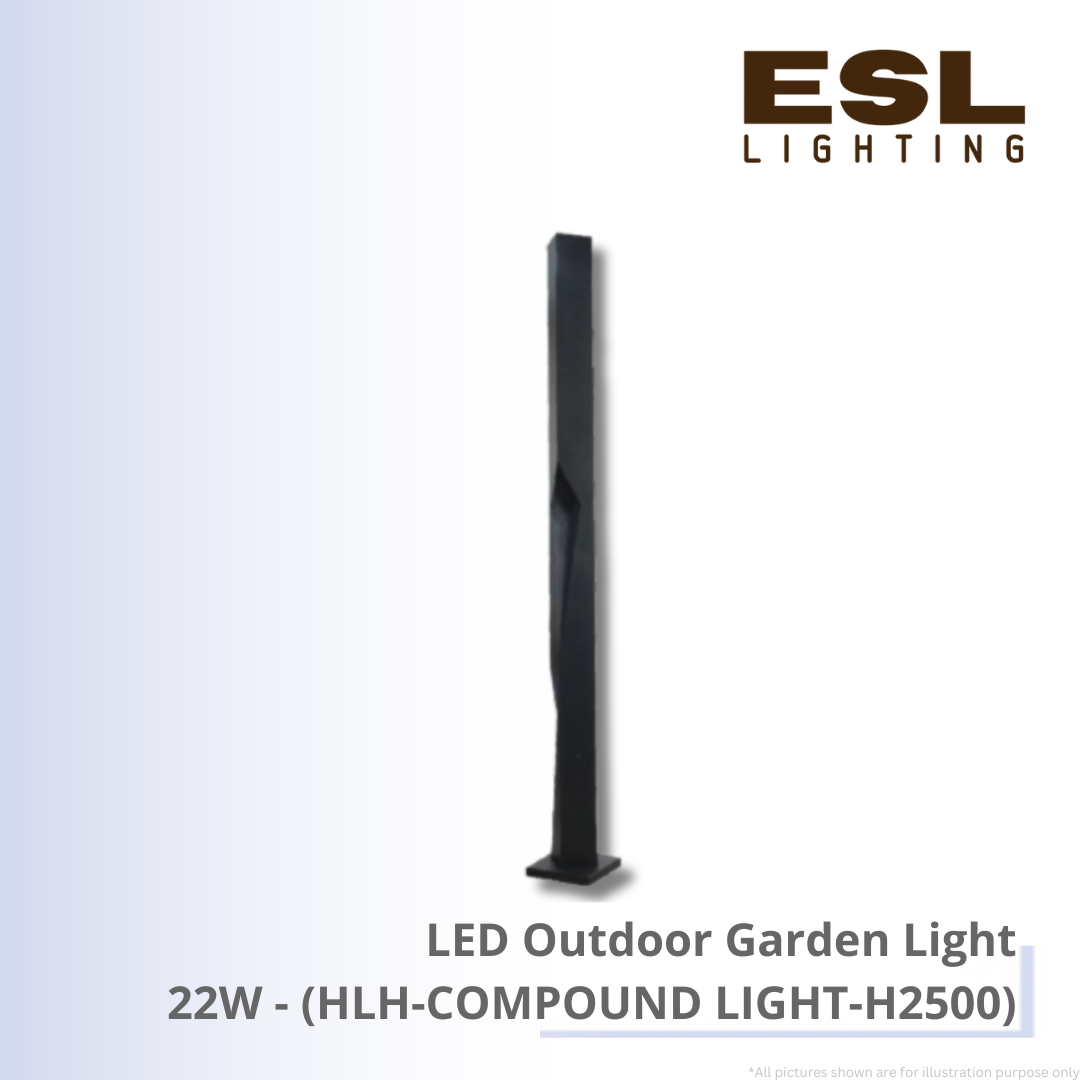 LED Outdoor Garden Light 22W - HLH-COMPOUND LIGHT-H2500 IP65