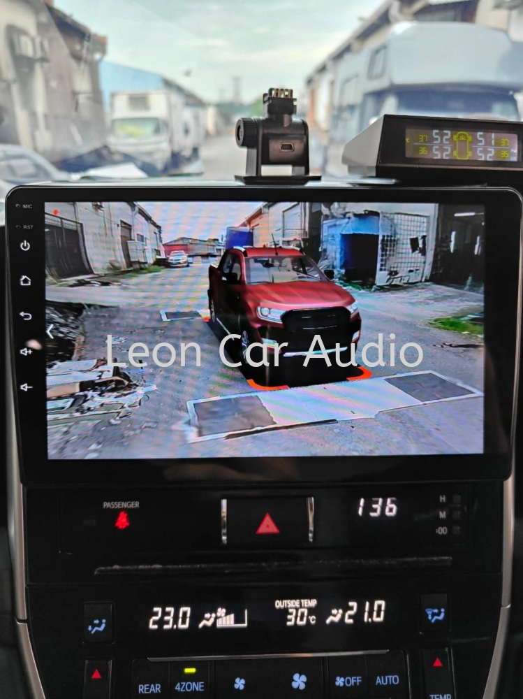 Leon Toyota land cruiser motorhome Caravan Campervan rv oem 9" android wifi gps 360 camera player