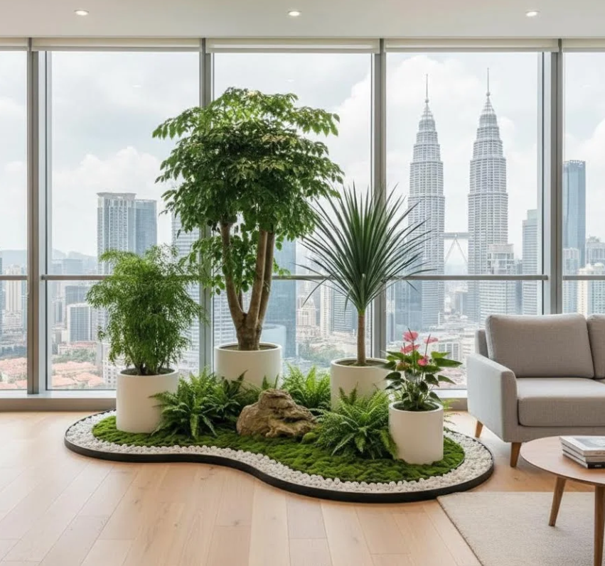 Indoor Landscape Design Kuala Lumpur 吉隆坡室内景观设计 Reka Bentuk Landskap Dalaman Kuala Lumpur
