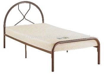 Hostel Furniture - MMSB-10-32C-T2  - Single Metal Bed Frame (32mm)