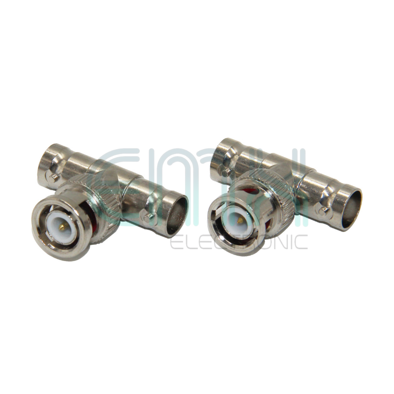 ENC-533T BNC M – 2 x BNC F ‘T’ ADAPTOR