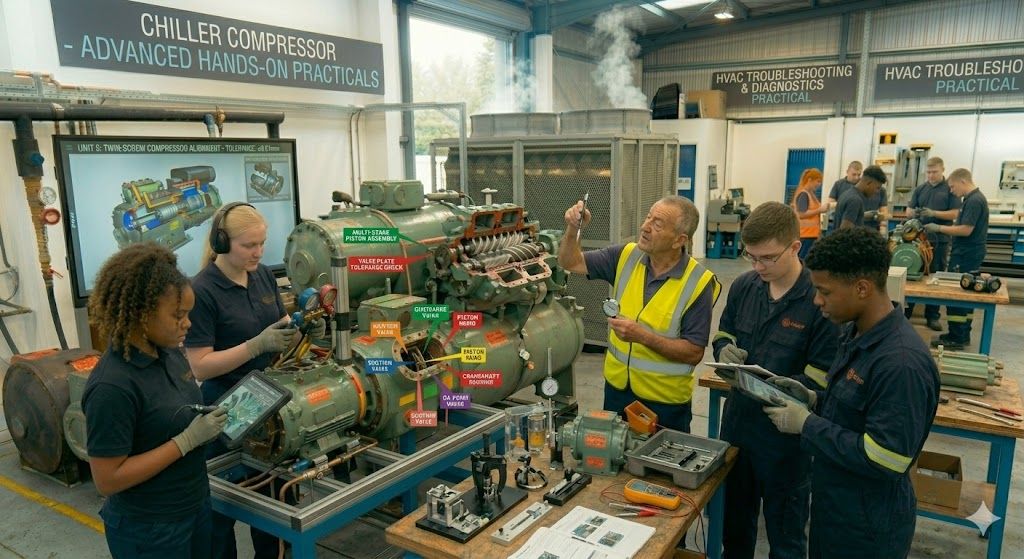 Advanced chiller compressor training