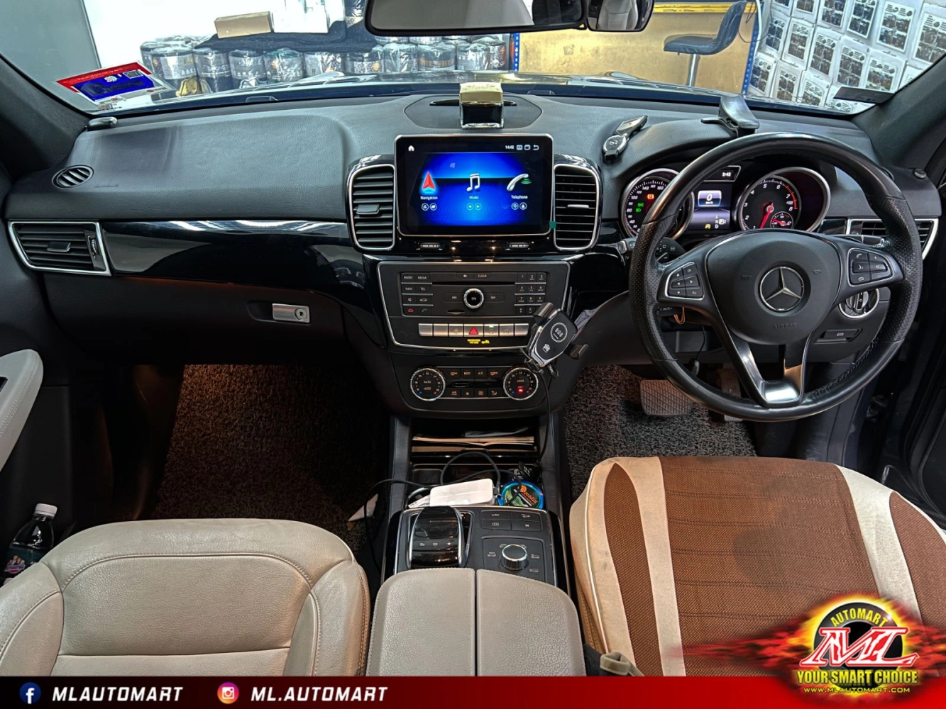 Mercedes Benz GLE Class W166 Android Monitor