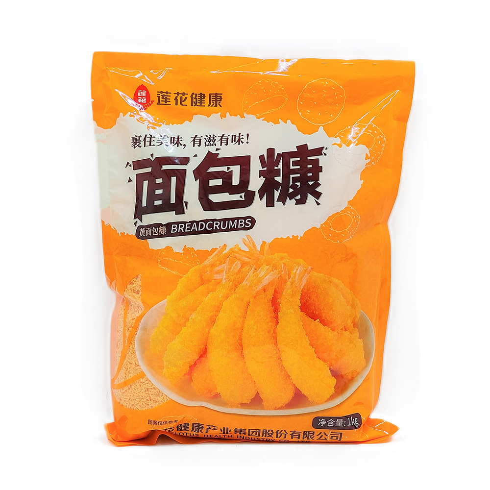Lian Hua Orange Bread Crumbs 1kg