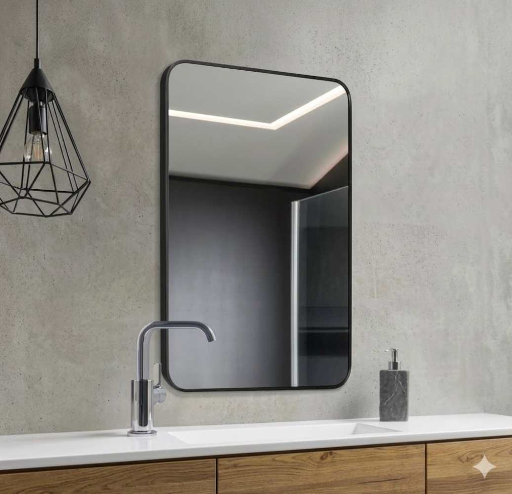 Aluminium Frame Mirror #MR-GX100-4560-BL