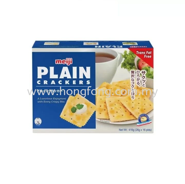 Meiji Plain Crackers-org 416G
