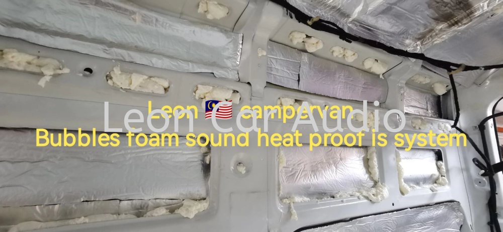 Campervan motorhome Caravan RV anti heat sound water system