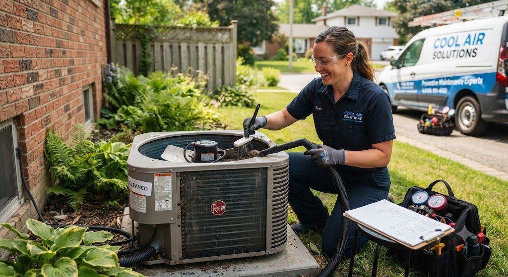 Air conditioning preventive maintenance