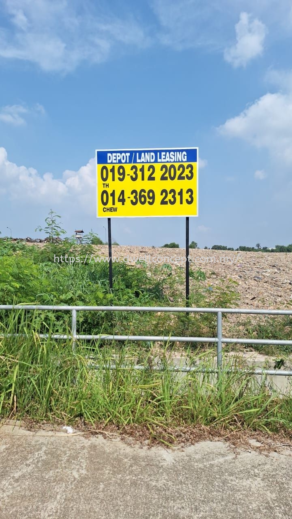PROPERTY ROAD SIGNBOARD INSTALL AT SETIA ALAM