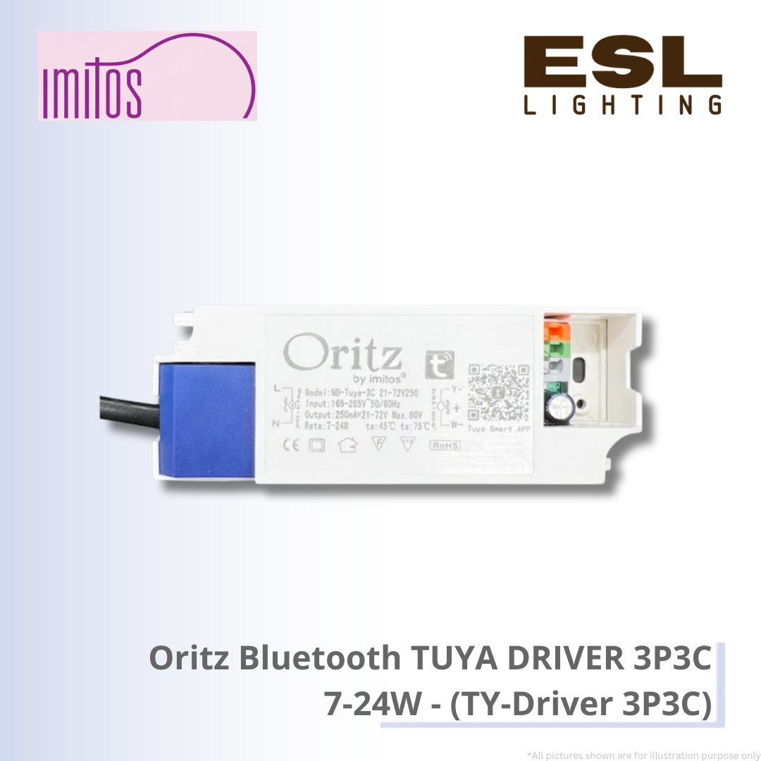 IMITOS Oritz Bluetooth TUYA DRIVER 3P3C 7-24W - TY-Driver 3P3C