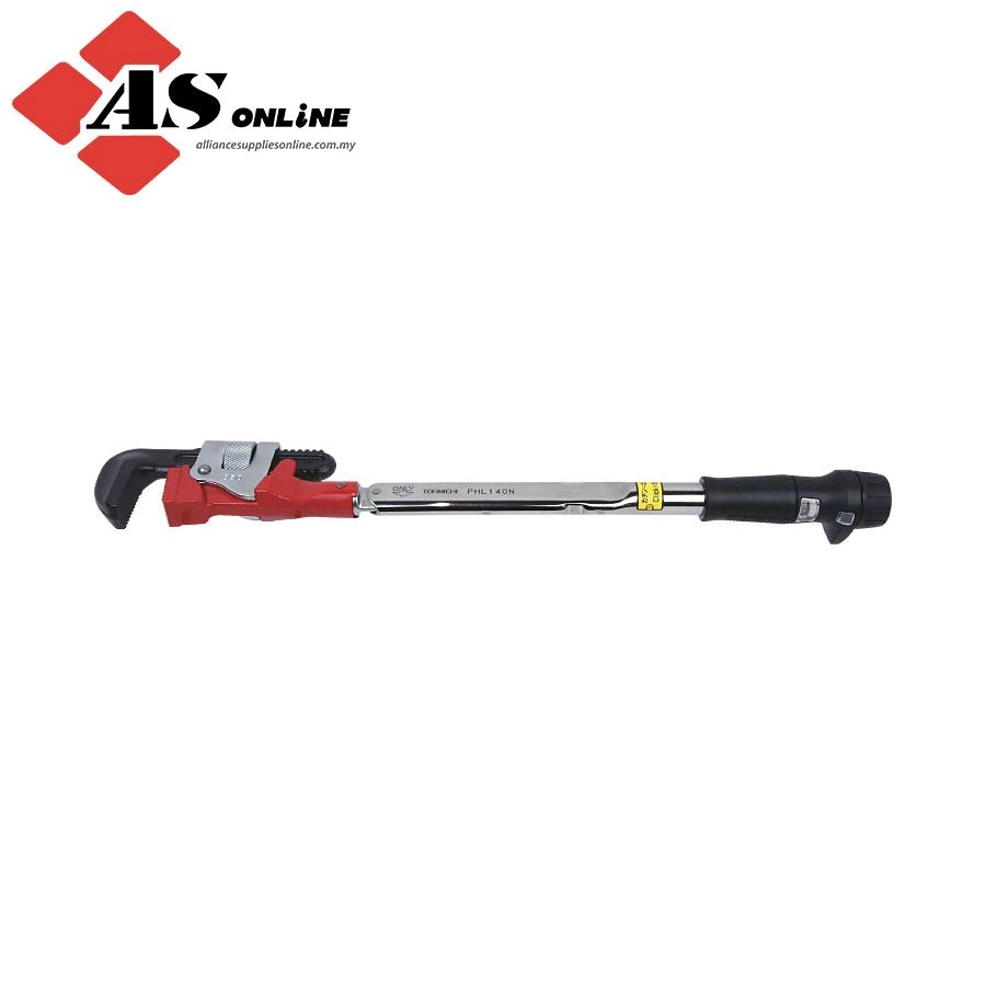 TOHNICHI PHL / PHLE Pipe-Wrench Head Type Adjustable Torque Wrench / Model: PHL140N