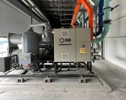 Commercial HVAC chiller installation Penang