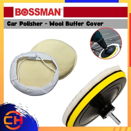 BOSSMAN ABRASIVE PRODUCTS BWBC CAR POLISHER - WOOL BUFFER COVER  - CHENG HUAT HARDWARE (SENTUL) SDN BHD