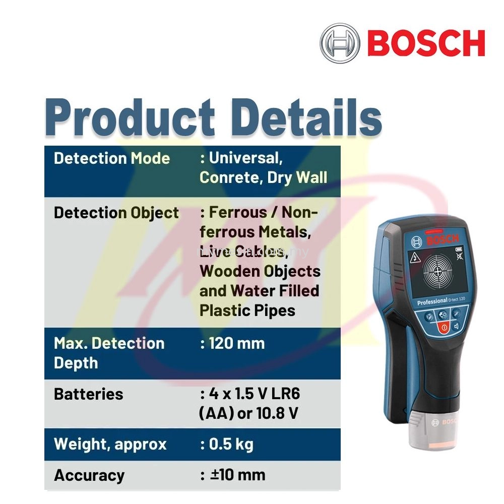 D-tect 120 Bosch wall detector