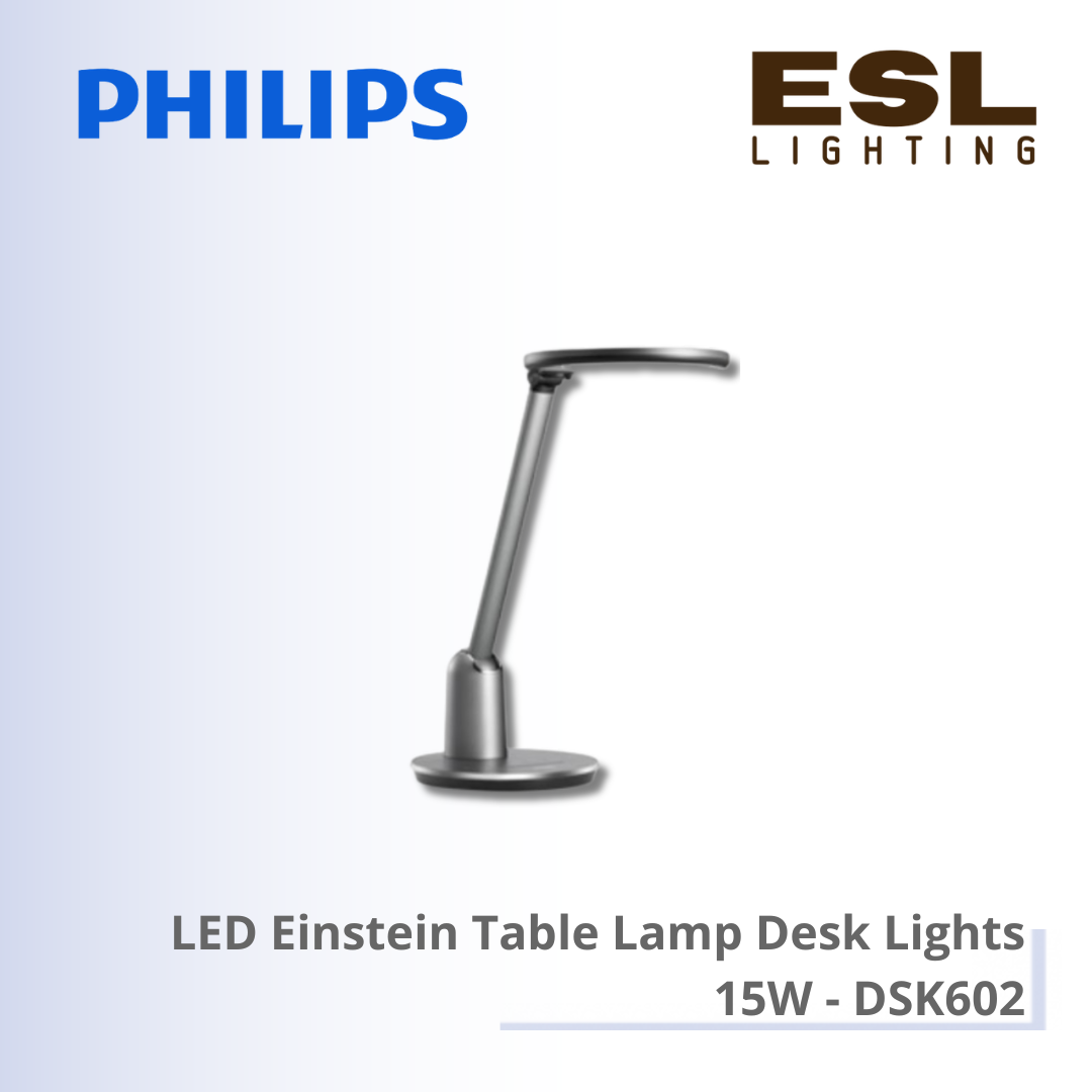Philips LED Einstein Table Lamp Desk Light 15W - DSK602