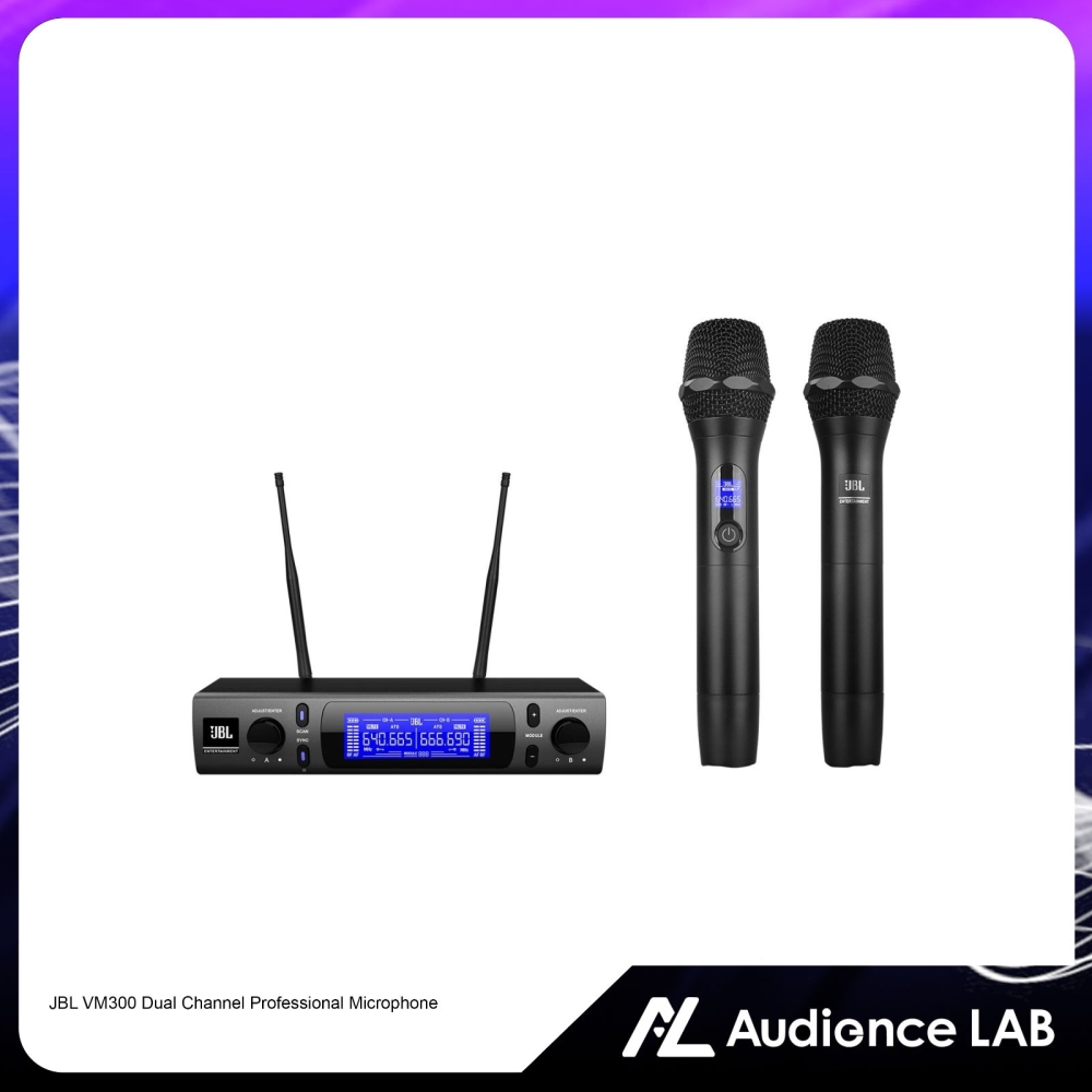 JBL VM300 Dual Channel Professional Microphone