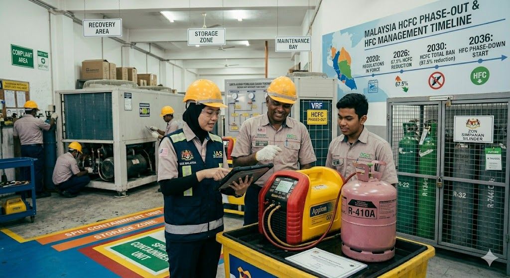 refrigeration system regulations Malaysia DOE