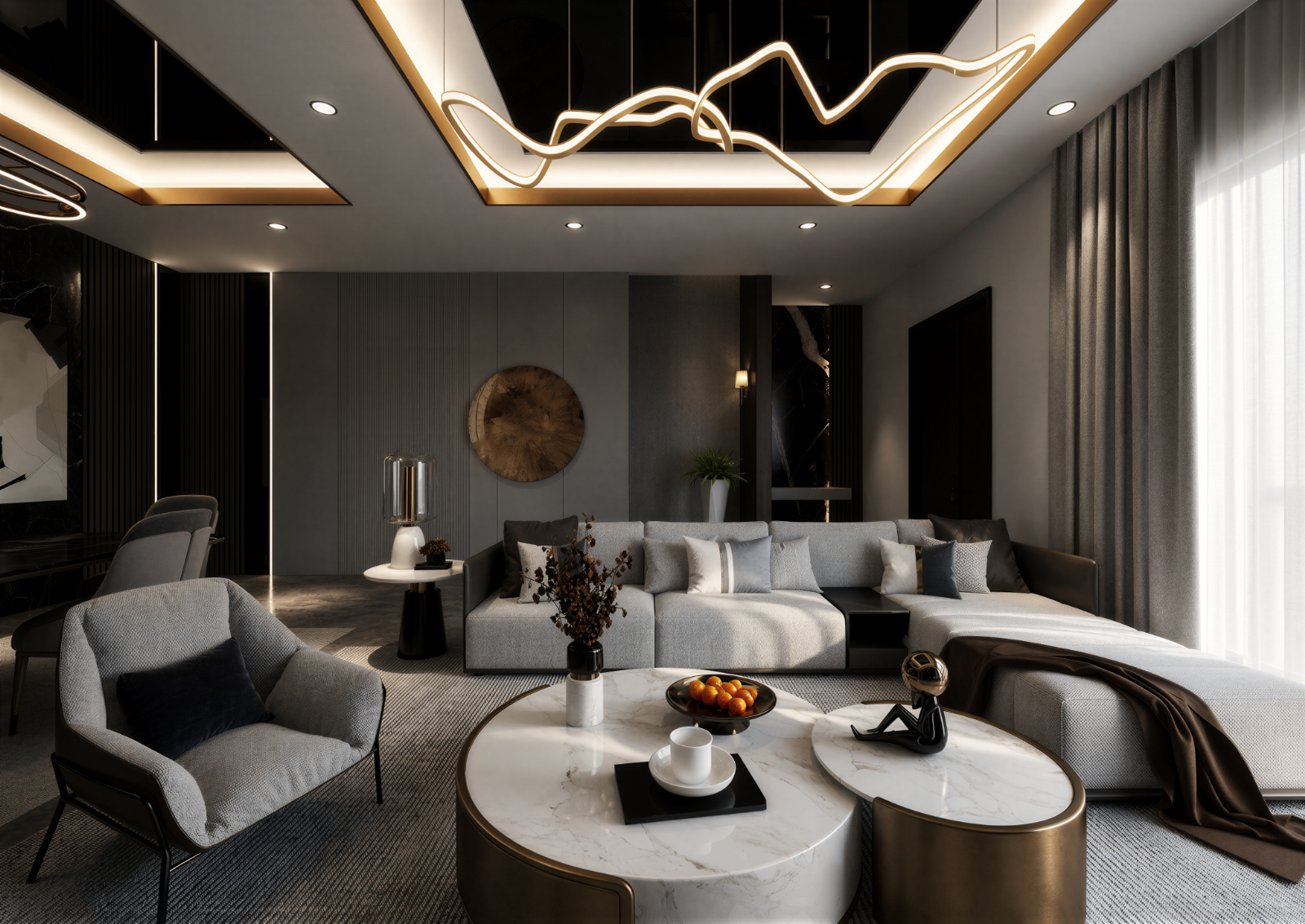 Living - Erica Residence @ Semi Detached | Interior Design in Selangor & KL Now