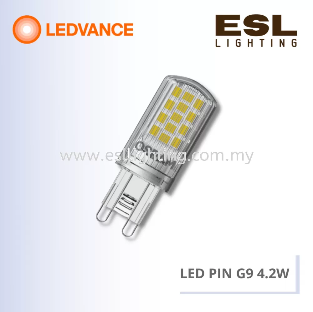 LEDVANCE LED PIN G9 GY9 4.2W