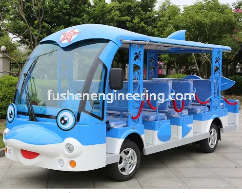 FUSHEN 14 Seater Electric Sightseeing Bus (Model:DN-14 Dolphin Design)