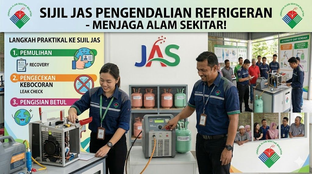 JAS refrigerant competency certification