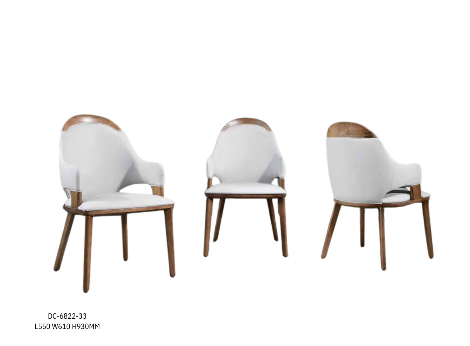 DINING CHAIR (PLZ DC-6822-33)