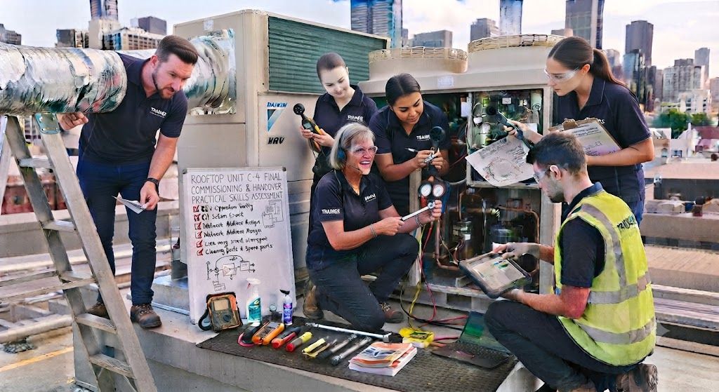 HVAC system installation and commissioning training