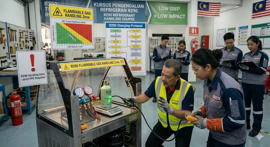 R290 flammable refrigerant handling course