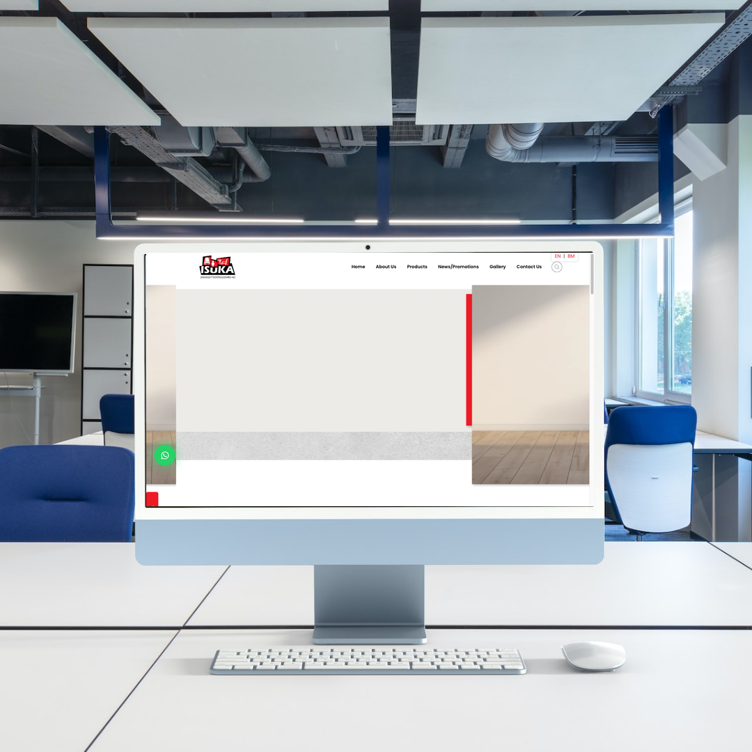 Pusat Perabut Isuka Website Design & SEO Case Study | Office Renovation & Furniture Supplier in Kedah