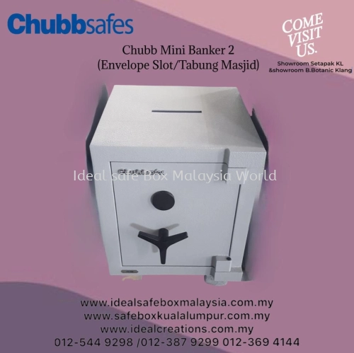Chubbsafes Mini Banker Safe Envelope Slot (Size 2)