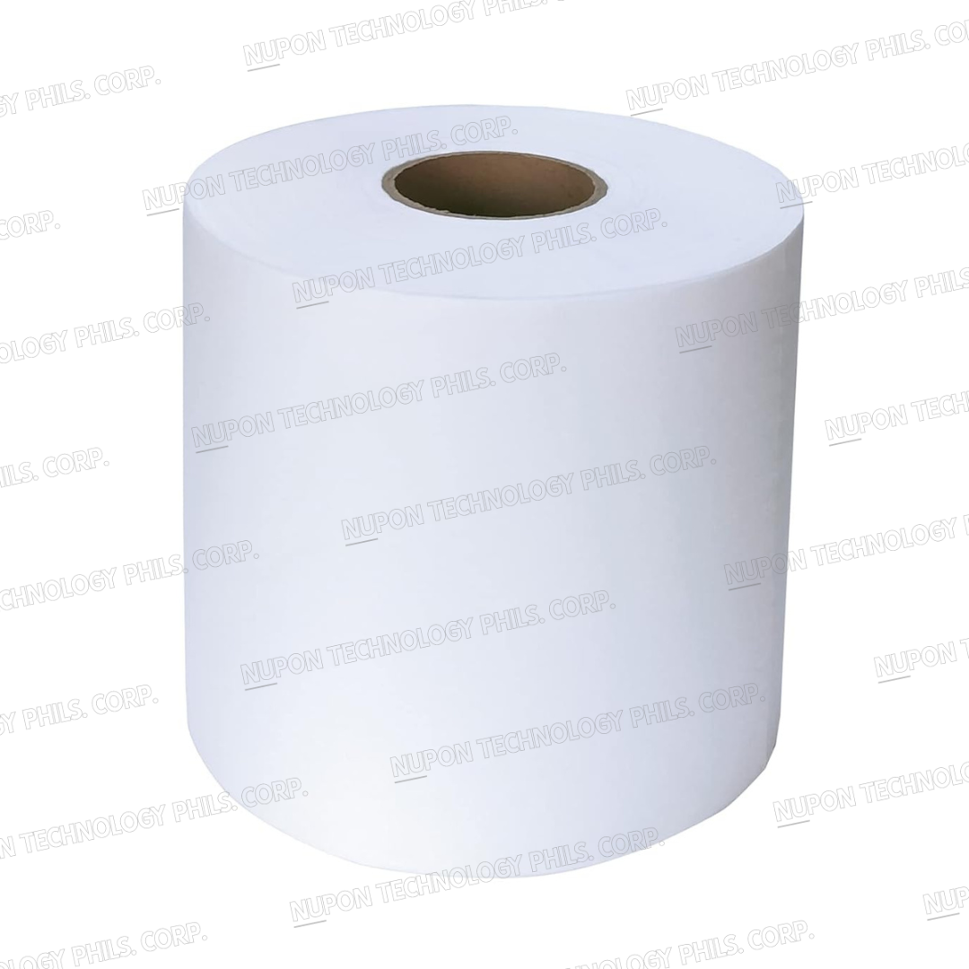 Plain polycellulose wiper white