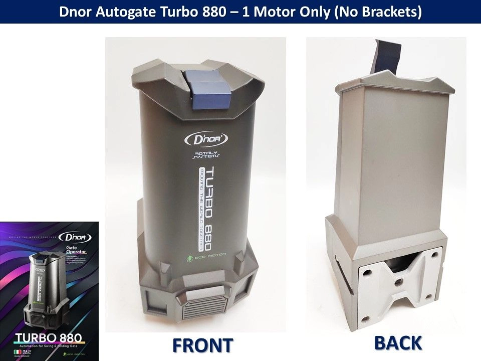 Dnor Autogate Turbo 880 Automation for Swing & Folding Gate