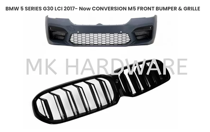 BMW 5 SERIES G30 LCI 2017- Now CONVERSION M5 FRONT BUMPER & GRILLE