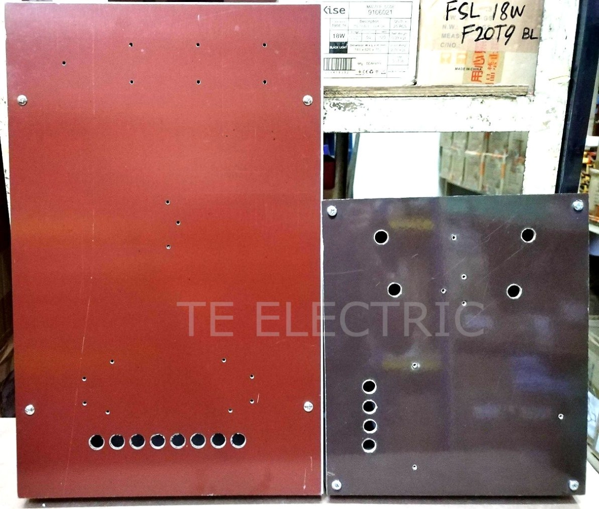 SINGLE PHASE / THREE PHASE METER BOARD FOR CUT OUT NEUTRAL LINK PAPAN METER TNB ( FIBRE )