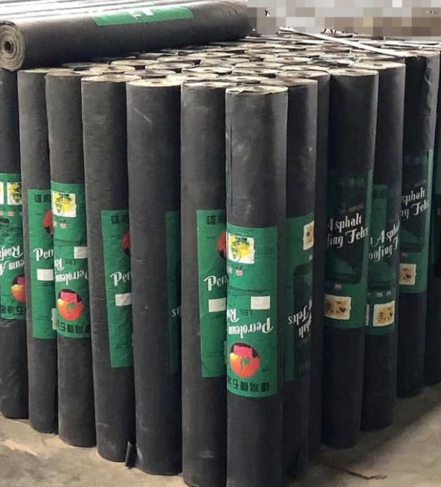 Petroleum Tarred Asphalt Roofing Felt /  Kain Bitumen Hitam