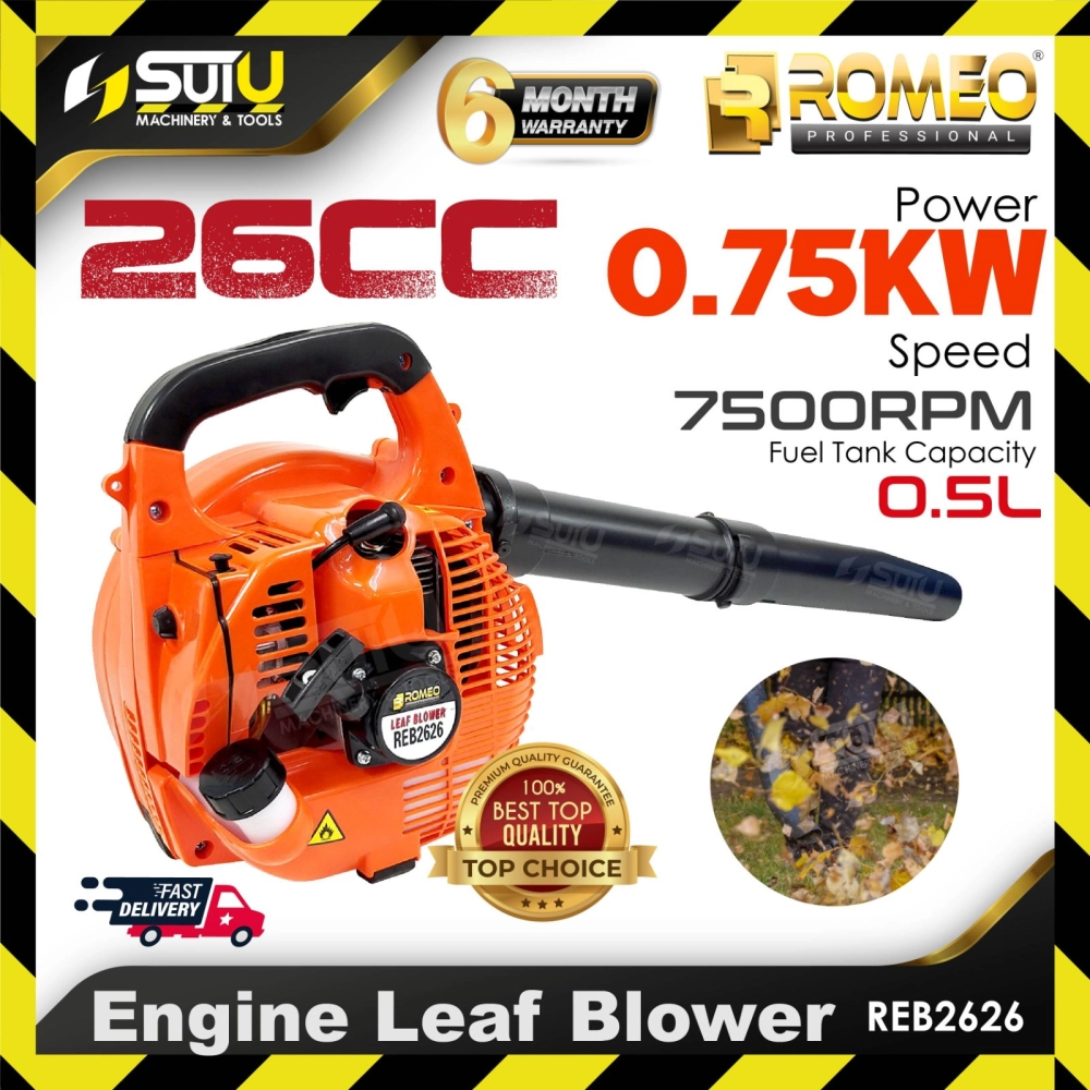 ROMEO REB2626 26CC Engine Leaf Blower / Mesin Peniup 0.75kW