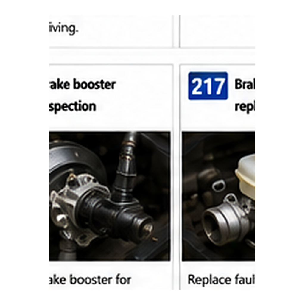 Brake Booster Inspection