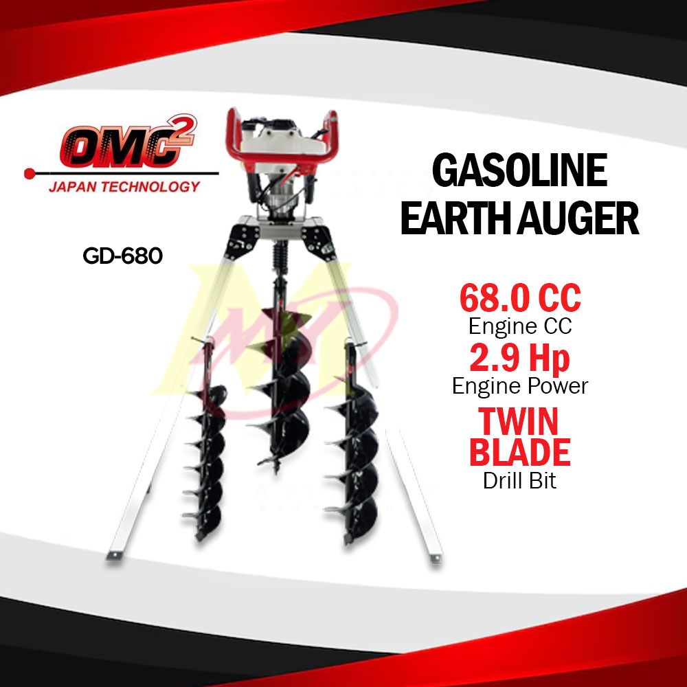 OMC GD680 Gasoline Earth Auger Machine