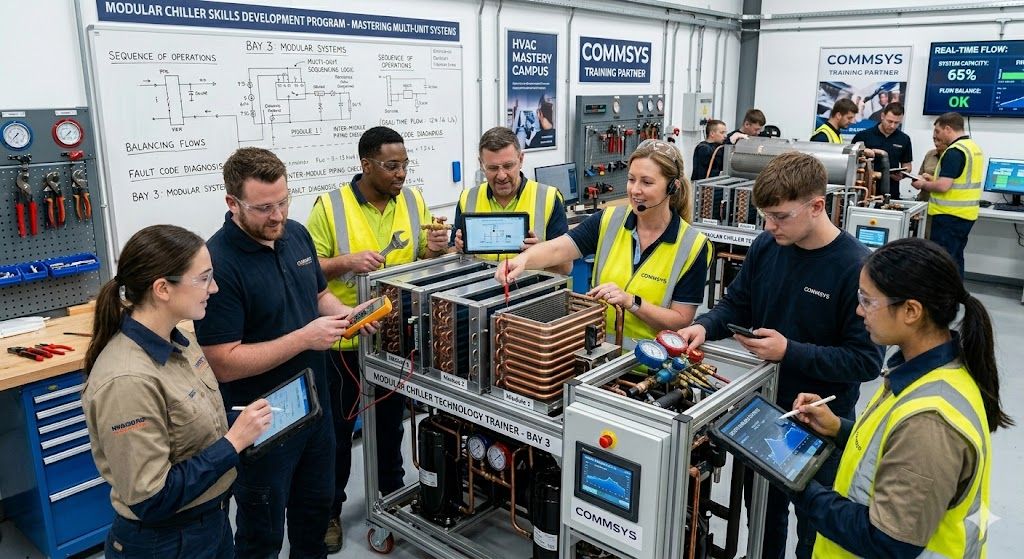 Modular chiller skills development program