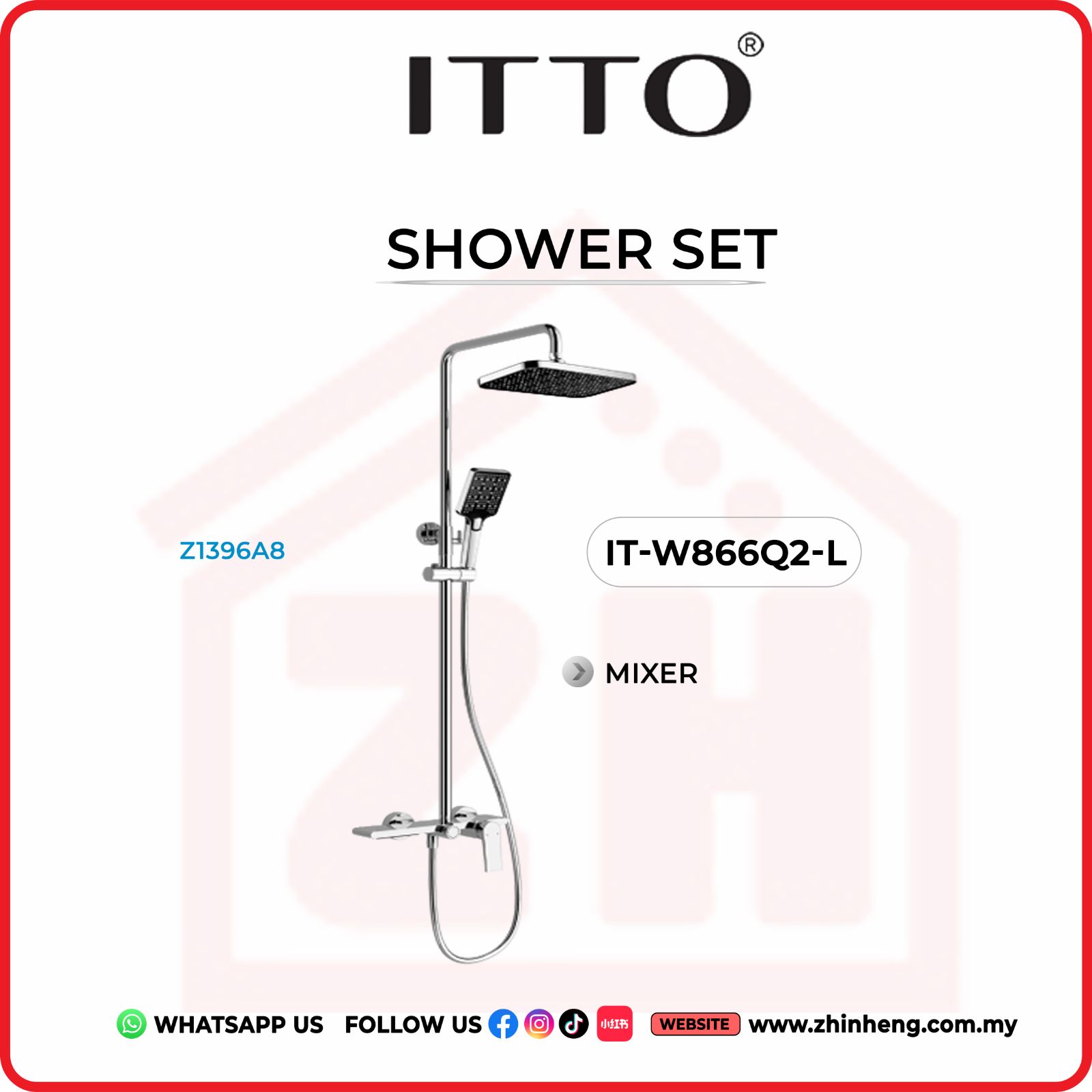 ITTO SHOWER SET  IT-W866Q2-L