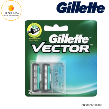 GILLETTE VECTOR PLUS CARTRIDGE 2S *6182