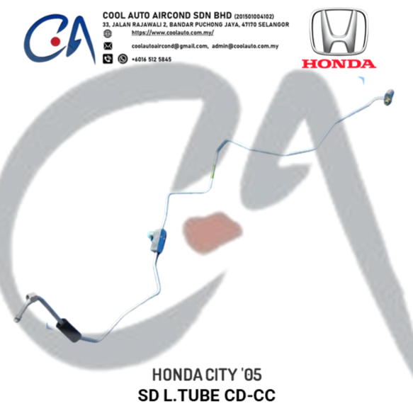 HONDA CITY '05 SD L.TUBE CD-CC