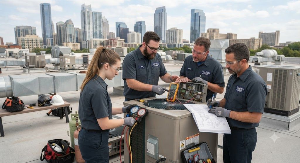HVAC field technician professional training