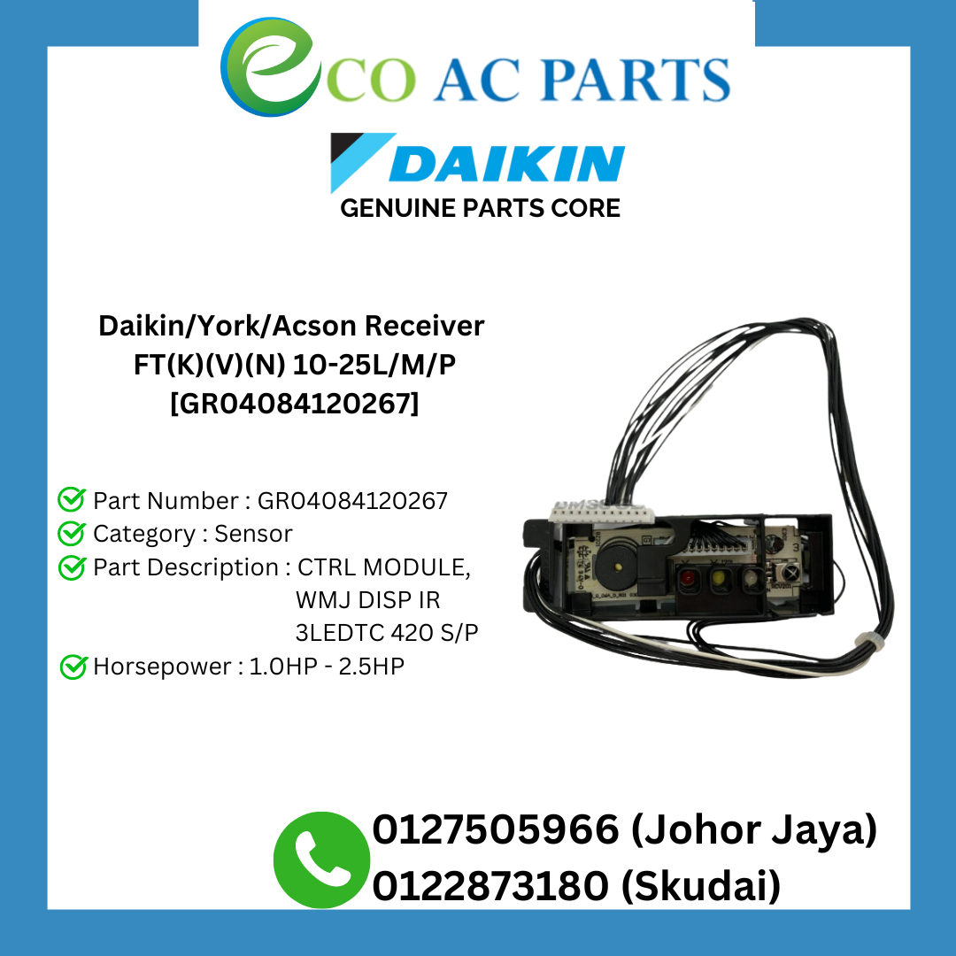 Daikin/York/Acson Receiver FT(K)(V)(N) 10-25LMP > 1.0HP-2.5HP  [GR04084120267]