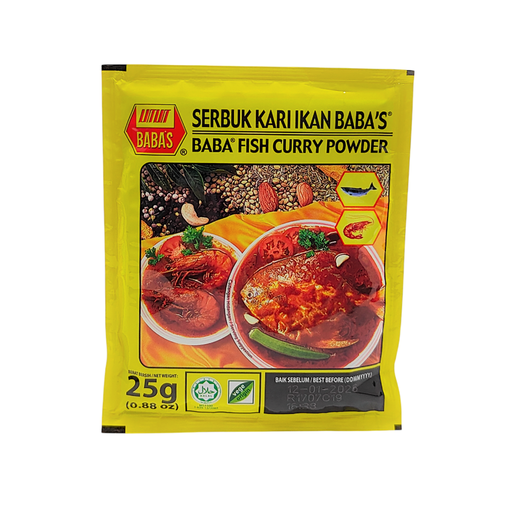 Babas Serbuk Kari Ikan / Fish Curry Powder 25g